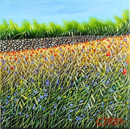 DAUREA GIOVANNI Caltanissetta 1955 “Il muretto di campagna” 