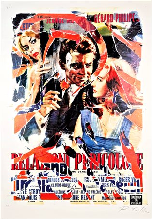 ROTELLA MIMMO Catanzaro 1918-Milano 2006 “Relazioni pericolose” 