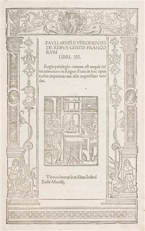 Emili, Paolo - Pauli Aemilii Veronensis De rebus gestis Francorum libri IIII