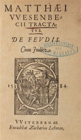 Wesenbeck, Matthaeus - Tractatus de feudis