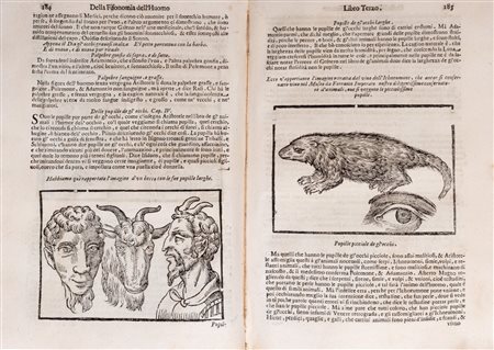 Fisiognomica - Della Porta, Giovanni Battista - La fisonomia dell'huomo, et la celeste.