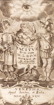 Grozio, Ugo - Tacito, Publio Cornelio - C. Corn. Tacitus et in eum M.Z. Boxhornii, & H. Grotii observationes