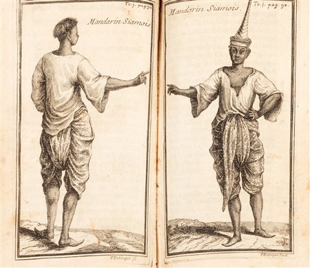 Thailandia - La Loubère, Simon - Du Royaume de Siam par Monsieur de La Loubere envoyé extraordinaire du roy auprès du roy de Siam en 1687 & 1688
