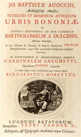 Bologna - Graevius, Johann Georg - Fundatio et dominium antiquum urbis Bononiae