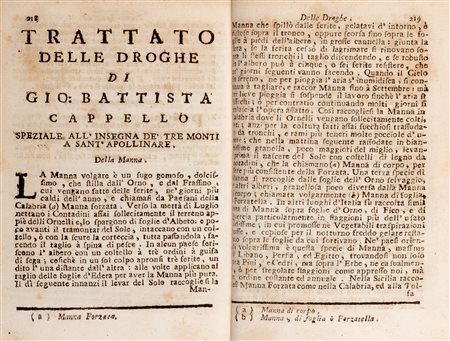 Farmacia - Farmacopea - Auda, Domenico - Pratica de speziali. dove per modo di dialogo si insegna a ben conoscere le droghe, e comporre ogni medicamento secondo le regole dell’arte