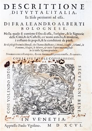 Architettura - Alberti, Leandro - Descrittione di tutta l'Italia