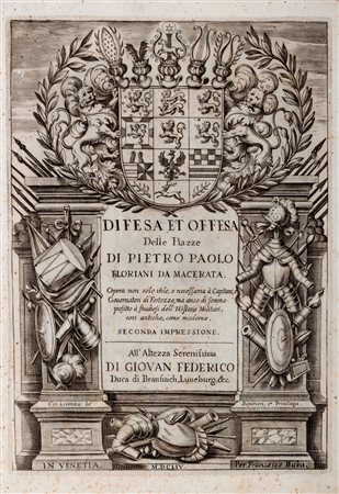 Architettura - Floriani, Pietro Paolo - Difesa et offesa delle piazze