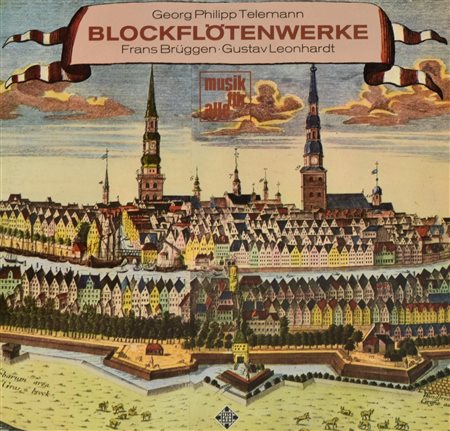 Georg Philipp Telemann BLOCKFLOTENWERKE LP 33 giri, Telefunken