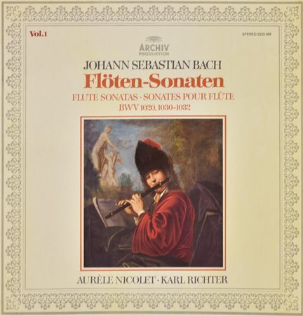 Johann Sebastian Bach FLOTEN-SONATEN Eseguito da Aurele Nicolet e Karl...