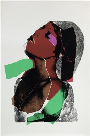 Andy Warhol "Ladies and gentleman" 1975
serigrafia a colori
cm 111x73
Firmata, d