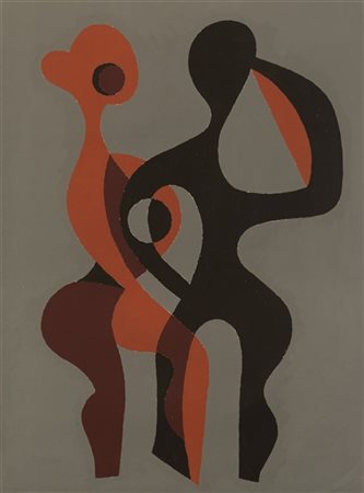 Leon Gischia "Senza titolo" 1970-71
tempera su carta
cm 76x56
Firmata in basso a