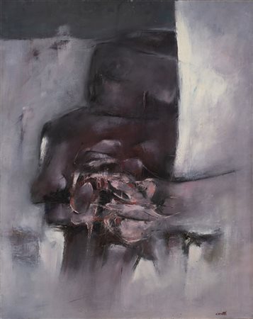 Mino Ceretti "Corpo" 1958
olio su tela
cm 99,5x80
Firmato, titolato e datato 58