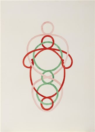 Remo Salvadori "Ecce Homo" 1985-89
tecnica mista su cartoncino
cm 104x75
Firmato