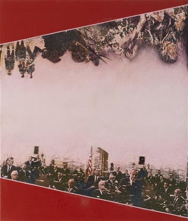 Aldo Tagliaferro "Senza titolo" 
acrilico su tela emulsionata
cm 109x92,5

Prove