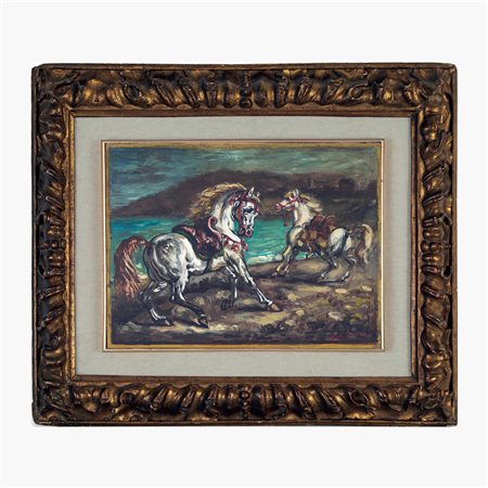 Giorgio De Chirico, Cavalli in riva al mare