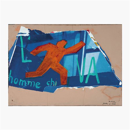 Mimmo Rotella, L' homme qui va