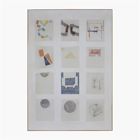 Alighiero Boetti, Senza titolo (Carta quadrettata)