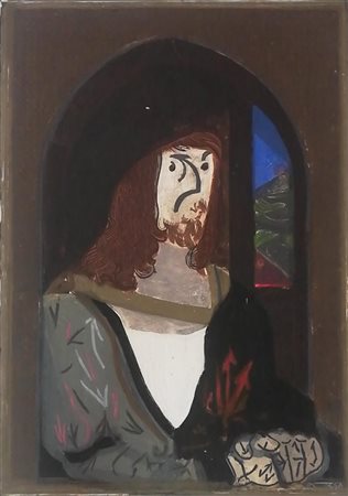 Josè Ortega “Retrato de conquistador del Prado” 1971