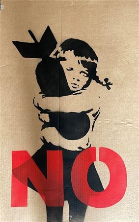 Banksy “Hugger Bomb (NO)” 2003