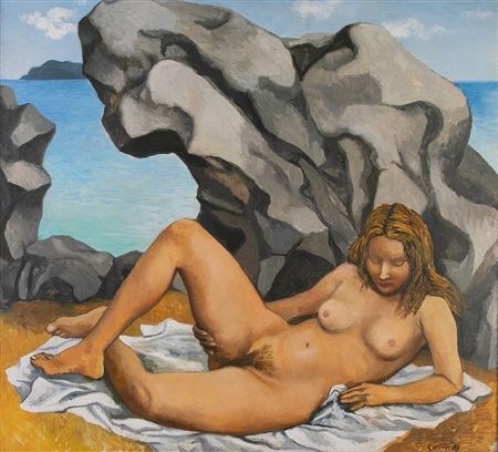 Renato Guttuso “La vergine delle rocce” 1978
