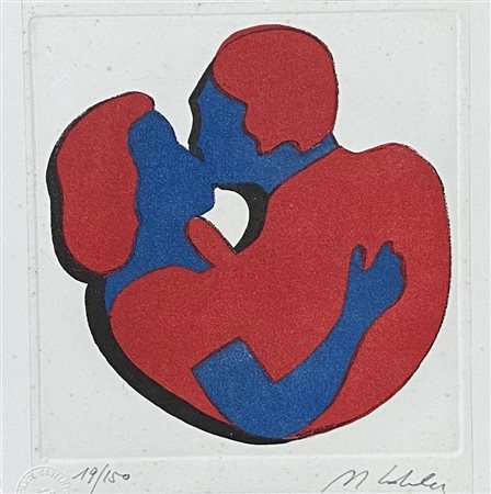 Marco Lodola “Il bacio”