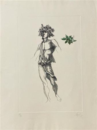 Corrado Cagli “Senza titolo” 1975