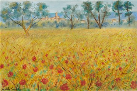 Michele Cascella, Campo di grano