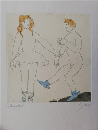 Giacomo Manzù, "Passo di danza", 1978