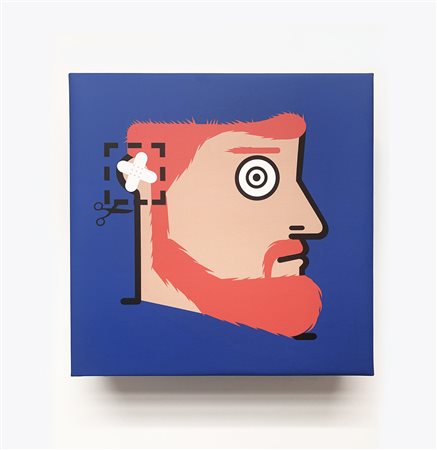 Iabo, "Cut Here" (Vincent Van Gogh), 2021