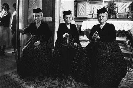 Gianni Berengo Gardin, "Scanno", 1986