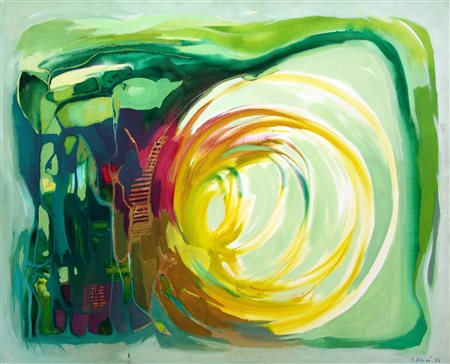 ROBERTO RABINI, Frate vento et per aere et nubilo, 1994