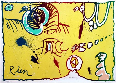 PIERRE ALECHINSKY, Rien