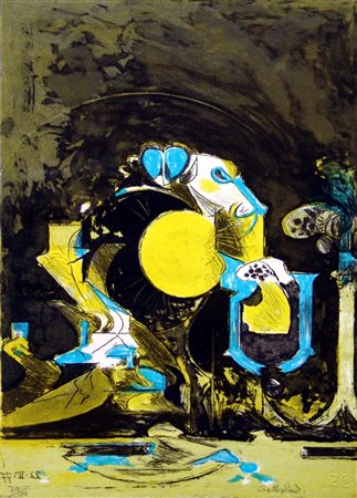 GRAHAM SUTHERLAND, senza titolo, 1977