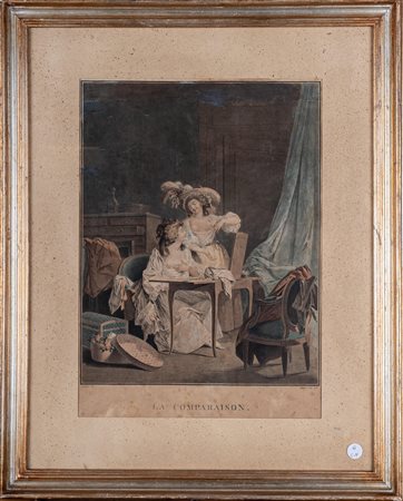 Jean-François Janinet (1752-1814), 
La Comparaison