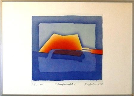 Pezzoli Riccardo - Immagine mentale, 1981