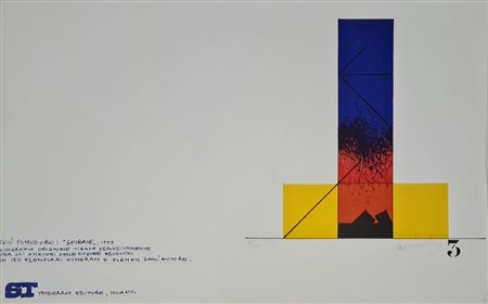 Pomodoro Giò - Spirale, 1973