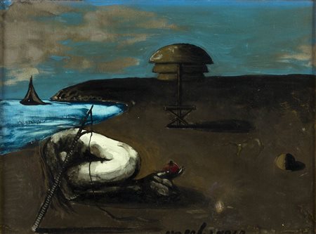 SERGIO VACCHI (Castenaso, 1925 - Siena, 2016) : Omaggio naturale, 1968