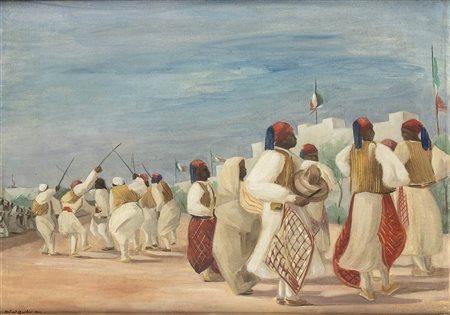 MIMI’ QUILICI BUZZACCHI (Medole, 1903 - Roma, 1990): Fantasia, 1938