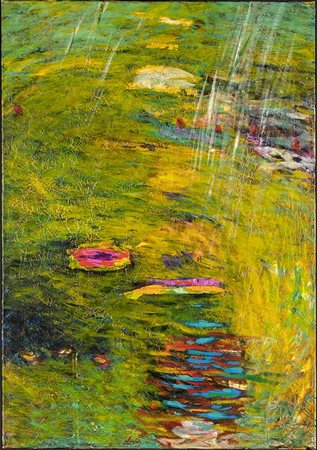 GIANNI DOVA (Roma, 1925 - Pisa, 1991): Qualche goccia di pioggia col sole, 1990