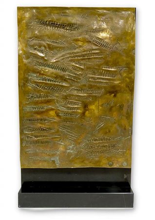 GIÒ POMODORO (Orciano di Pesaro, 1930 - Milano 2002): Fluidità contrapposta