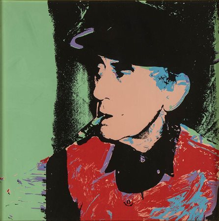 ANDY WARHOL (Pittsburgh, 1928 - New York, 1987): Ritratto di Man Ray