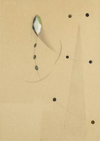 FAUSTO MELOTTI (Rovereto, 1901 - Milano, 1986): Senza titolo