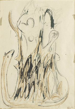 FAUSTO MELOTTI (Rovereto, 1901 - Milano, 1986): Fantasia