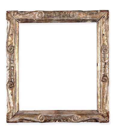 Cornice in legno intagliato e dorato. Veneto XVI-XVII secolo