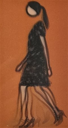 OPIE JULIAN London (England) 1958 Senza Titolo 2015 Cartolina...