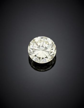 Diamante rotondo taglio a brillante di ct. 1,173.
Accompagnato da breve analisi