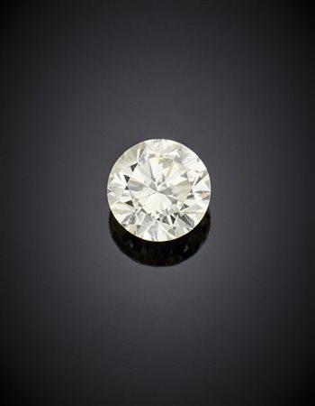 Diamante rotondo taglio a brillante di ct. 1,204.
Accompagnato da breve analisi