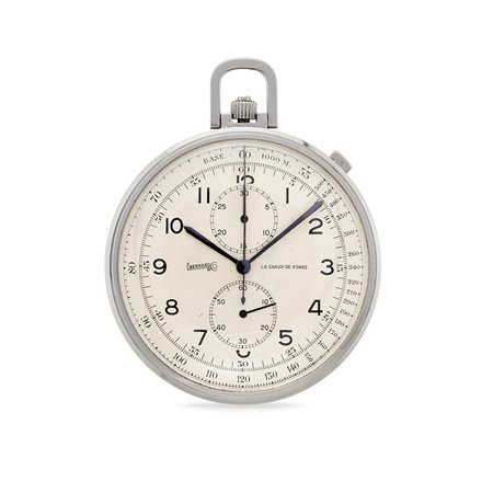 Eberhard & Co - pocket watch chronograph, ‘40s