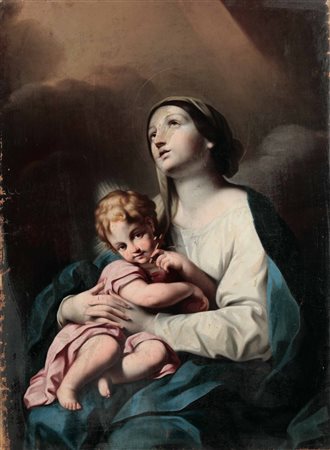Madonna con Bambino Scuola romana del XVIII secolo