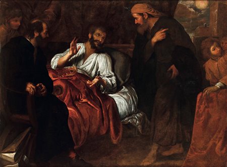 Giuramento di Re David Scuola genovese del XVII secolo